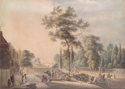 Il Vecchio Cigno, Bayswater da Paul Sandby